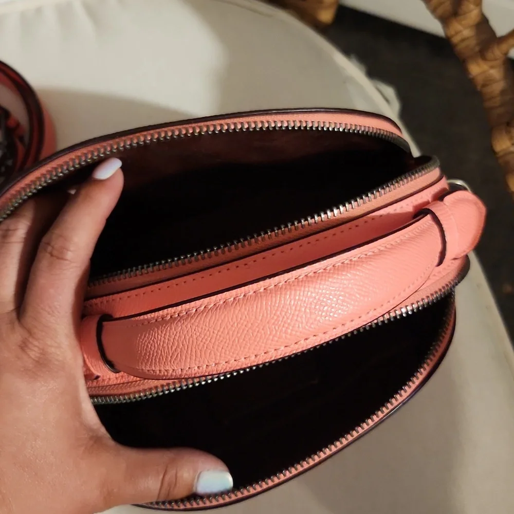 Coach Serena Satchel 1589 Pink Lemonade/QB 💗💓💗 RARE!!! EUC - Picture 7 of 11